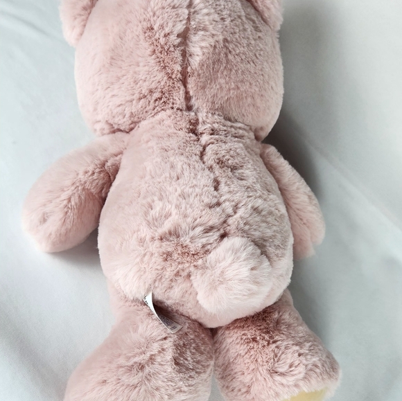 A88 Aurora Hugga Wug Soft Pink Teddy Bear Plush 12" Stuffed Toy Lovey - Picture 5 of 8